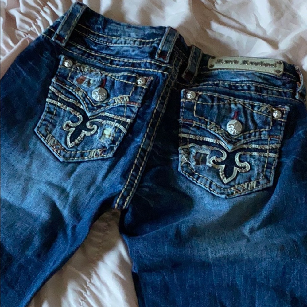 Rock revival bling jeans